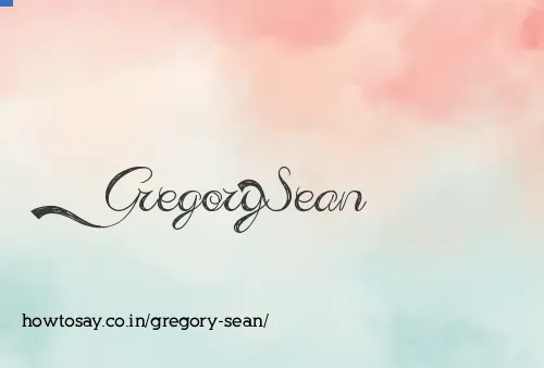 Gregory Sean