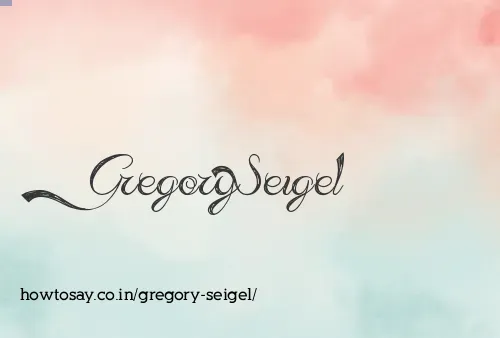 Gregory Seigel
