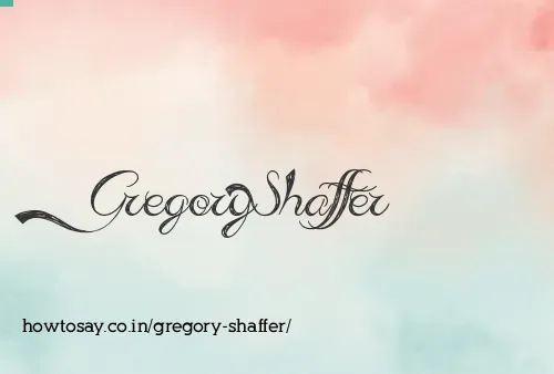 Gregory Shaffer