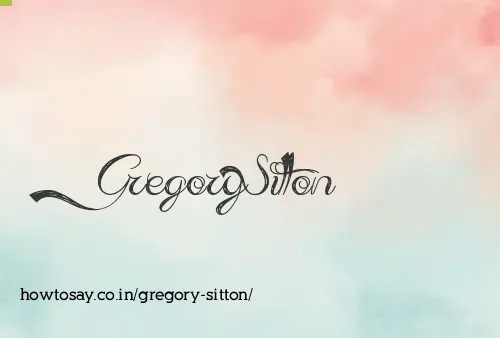 Gregory Sitton