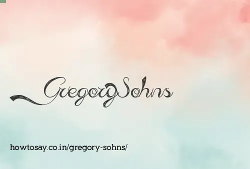 Gregory Sohns