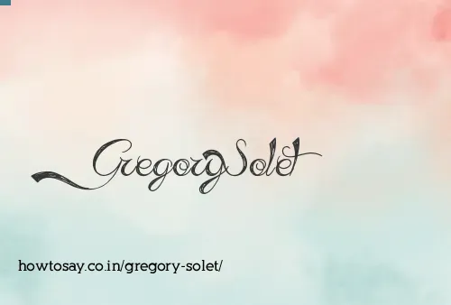 Gregory Solet