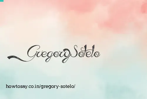 Gregory Sotelo