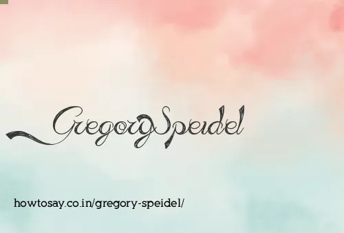 Gregory Speidel