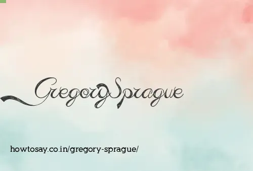 Gregory Sprague