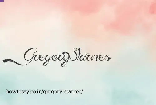 Gregory Starnes
