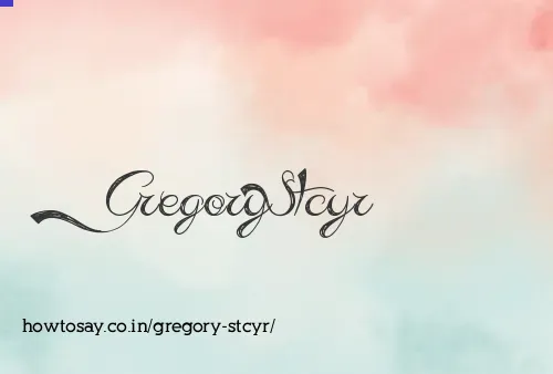 Gregory Stcyr