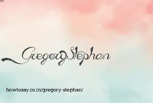 Gregory Stephan