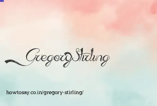 Gregory Stirling