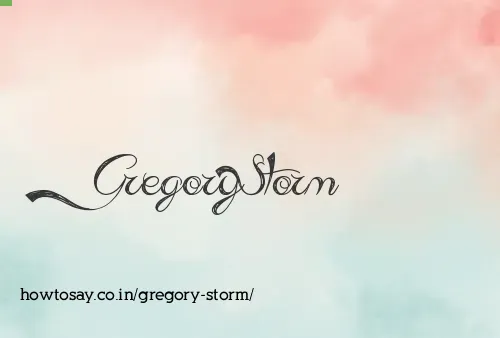 Gregory Storm