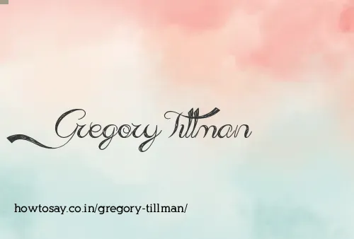 Gregory Tillman