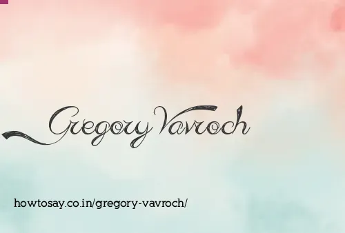 Gregory Vavroch
