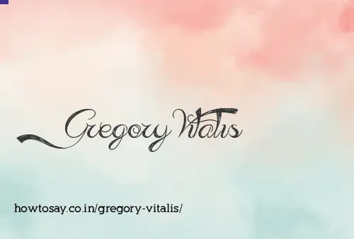 Gregory Vitalis