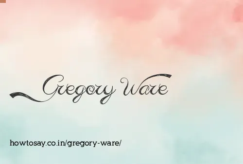 Gregory Ware