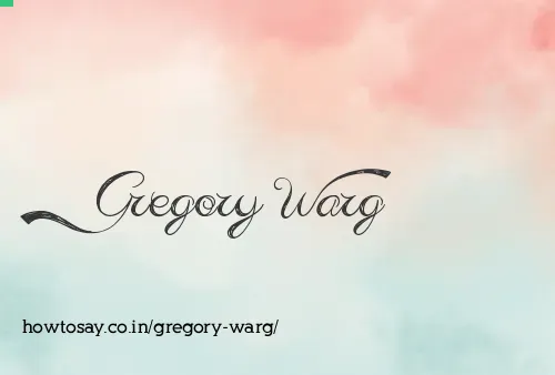 Gregory Warg