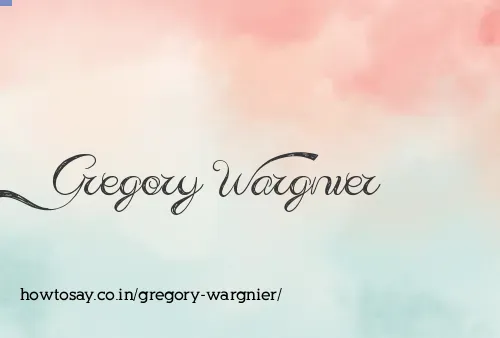 Gregory Wargnier