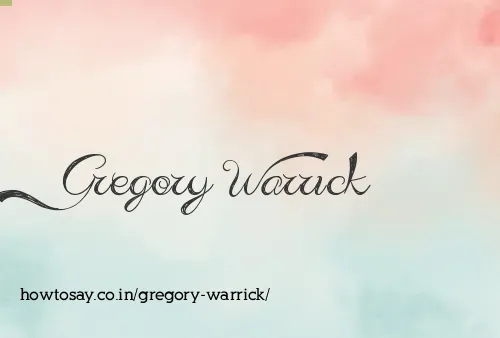 Gregory Warrick