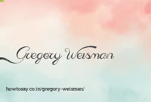 Gregory Weisman