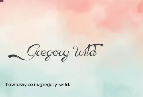 Gregory Wild