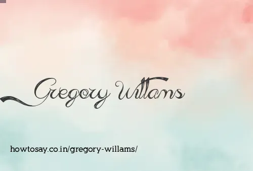 Gregory Willams