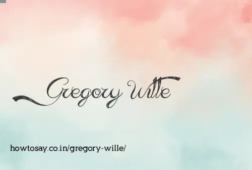 Gregory Wille