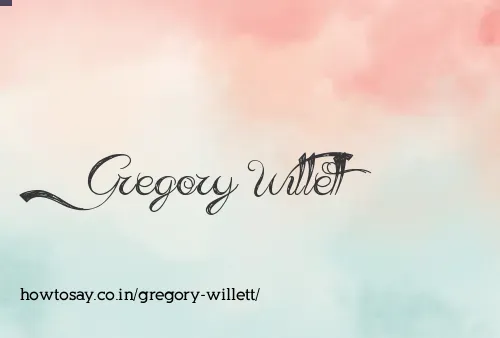 Gregory Willett