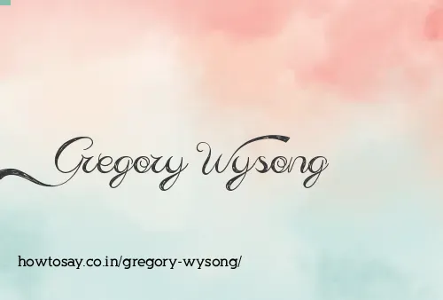 Gregory Wysong