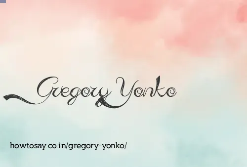 Gregory Yonko