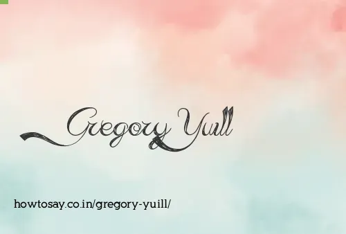 Gregory Yuill
