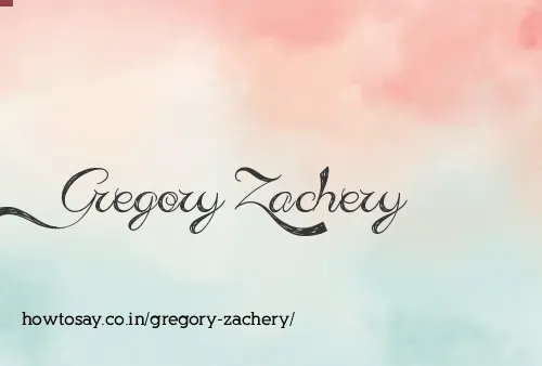 Gregory Zachery
