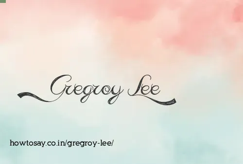 Gregroy Lee