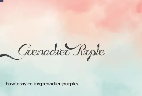 Grenadier Purple