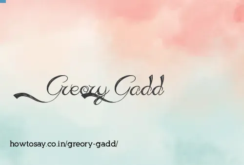 Greory Gadd