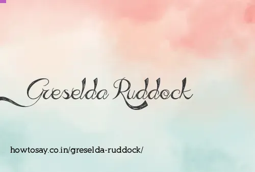 Greselda Ruddock