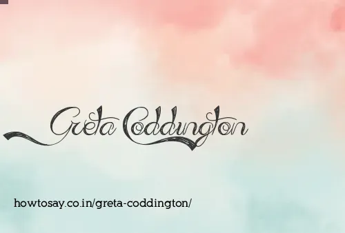 Greta Coddington