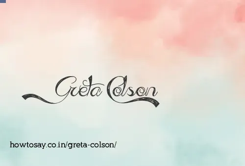 Greta Colson