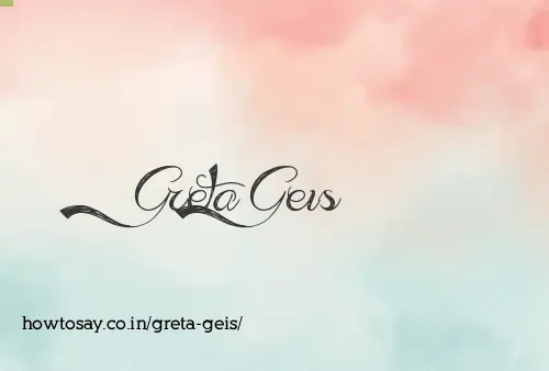 Greta Geis