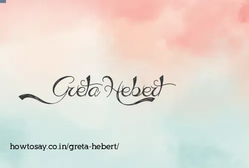 Greta Hebert