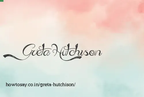 Greta Hutchison
