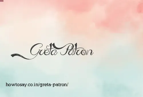 Greta Patron