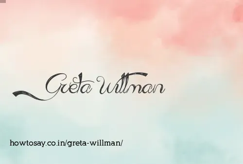 Greta Willman