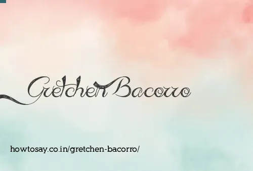 Gretchen Bacorro