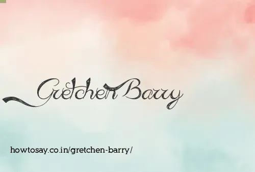 Gretchen Barry