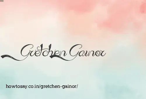 Gretchen Gainor