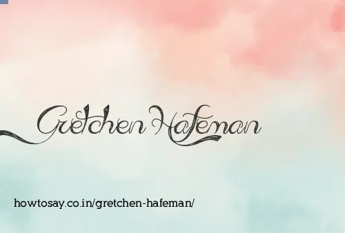 Gretchen Hafeman