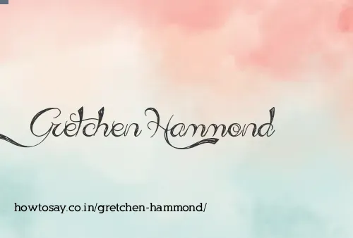 Gretchen Hammond