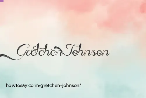 Gretchen Johnson