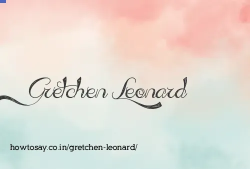 Gretchen Leonard