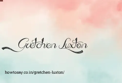 Gretchen Luxton