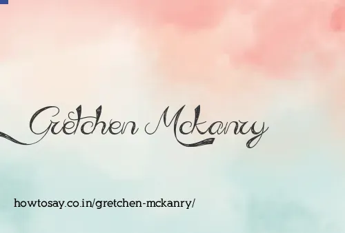 Gretchen Mckanry